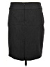 George Solid Gray Formal Skirt Size 6 - photo 2
