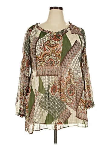 Zac & Rachel 3/4 Sleeve Blouse (view 1)