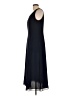 J. Taylor 100% Polyester Solid Black Casual Dress Size 12 - photo 5