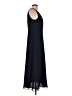J. Taylor 100% Polyester Solid Black Casual Dress Size 12 - photo 4
