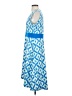 ExOfficio Print Blue Casual Dress Size M - photo 5