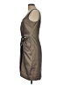 David Meister Metallic Brown Gray Cocktail Dress Size 12 - photo 5