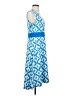 ExOfficio Print Blue Casual Dress Size M - photo 4