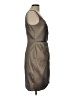 David Meister Metallic Brown Gray Cocktail Dress Size 12 - photo 4