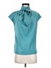 Black Label by Chico's Teal Sleeveless Blouse Size XS - photo 1