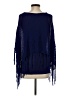 Peter Nygard Blue Poncho Size S - photo 2