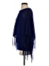 Peter Nygard Blue Poncho Size S - photo 5
