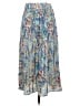 Chenault 100% Polyester Tropical Blue Casual Skirt Size S - photo 2