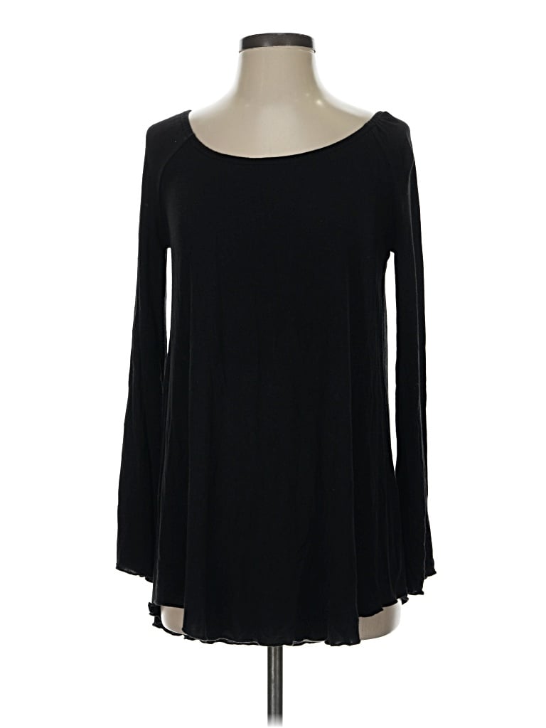 Pre-owned Piko 3/4 Sleeve T-shirt In Black