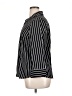 Notations 100% Polyester Stripes Black 3/4 Sleeve Blouse Size XL - photo 5
