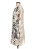 Aryn K. 100% Polyester Graphic Silver Cocktail Dress Size S - photo 5