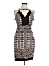 Harlyn 100% Polyester Graphic Black Cocktail Dress Size L - photo 1