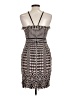 Harlyn 100% Polyester Graphic Black Cocktail Dress Size L - photo 2