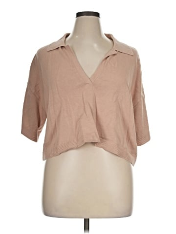 Melrose and Market Short Sleeve Blouse (view 1)
