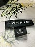 Torrid Floral Ivory Short Sleeve Blouse Size 5X Plus (6) - photo 7