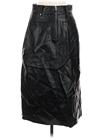 Pilcro Faux Leather Skirt (view 1)