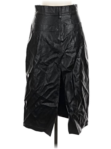 Pilcro Faux Leather Skirt (view 2)