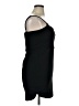 Aqua Solid Black Cocktail Dress Size XL - photo 4