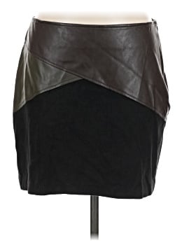 Abbeline Faux Leather Skirt (view 1)