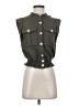 Express 100% Cotton Green Vest Size XS - photo 1