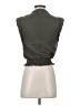 Express 100% Cotton Green Vest Size XS - photo 2