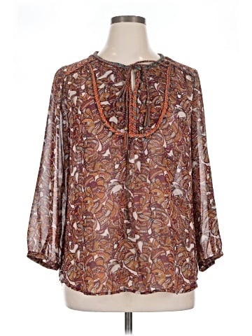 Gibson Latimer 3/4 Sleeve Blouse (view 1)