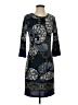 Papillon Print Blue Casual Dress Size S - photo 1