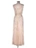 Aidan Mattox 100% Polyester Tan Cocktail Dress Size 6 - photo 2
