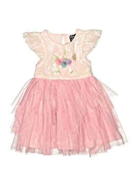 Pink & Violet Dress