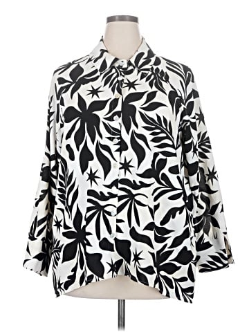 Fred David 3/4 Sleeve Blouse (view 1)