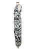 Donna Morgan 100% Polyester Graphic Silver Casual Dress Size 4 - photo 5