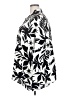 Fred David 100% Polyester Print Black 3/4 Sleeve Blouse Size 2X - photo 5