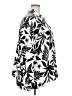Fred David 100% Polyester Print Black 3/4 Sleeve Blouse Size 2X - photo 4