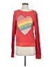 Wildfox Hearts Red Sweatshirt Size XS - photo 1
