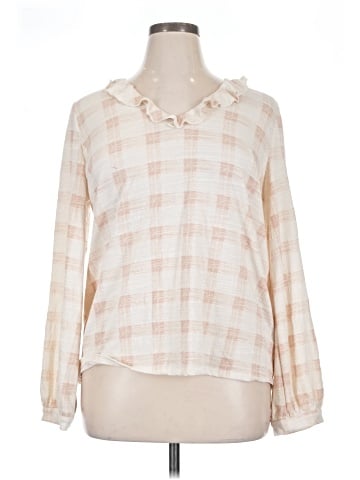 Bobeau Long Sleeve Blouse (view 1)