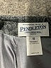 Pendleton 100% Wool Paisley Gray Wool Skirt Size 10 Petite - photo 4