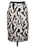 Antonio Melani Graphic Silver Formal Skirt Size 4 - photo 1