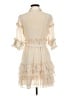 Ryu 100% Polyester Ivory Casual Dress Size M - photo 2
