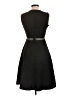 Few Moda 100% Polyester Solid Black Cocktail Dress Size L - photo 2