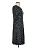 Three Dots Polka Dots Black Casual Dress Size S - photo 4