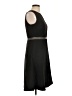 Few Moda 100% Polyester Solid Black Cocktail Dress Size L - photo 4