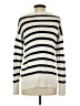 Hiho Stripes Ivory Pullover Sweater Size S - photo 2