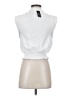 Express 100% Cotton White Denim Vest Size XS - photo 2