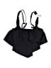 Summer Mae Solid Black Swimsuit Top Size S - photo 2