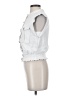 Express 100% Cotton White Denim Vest Size XS - photo 5