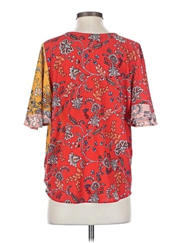 Umgee Short Sleeve Blouse (view 2)