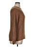 Style&Co 100% Polyester Tweed Brown Pullover Sweater Size XL - photo 4