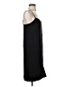 Madewell 100% Polyester Solid Black Casual Dress Size 0 - photo 4