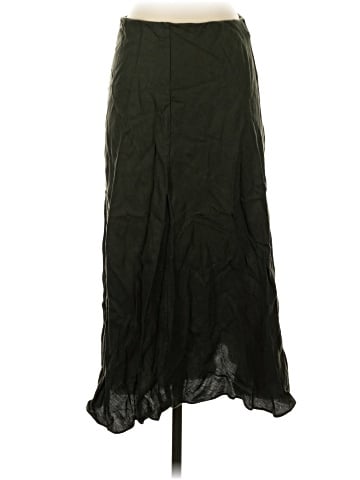 Madewell Linen-Blend Midi Slip Skirt (view 1)