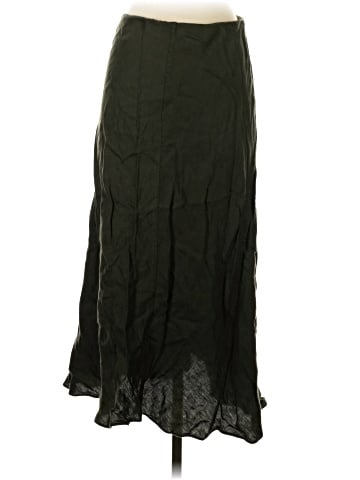 Madewell Linen-Blend Midi Slip Skirt (view 2)